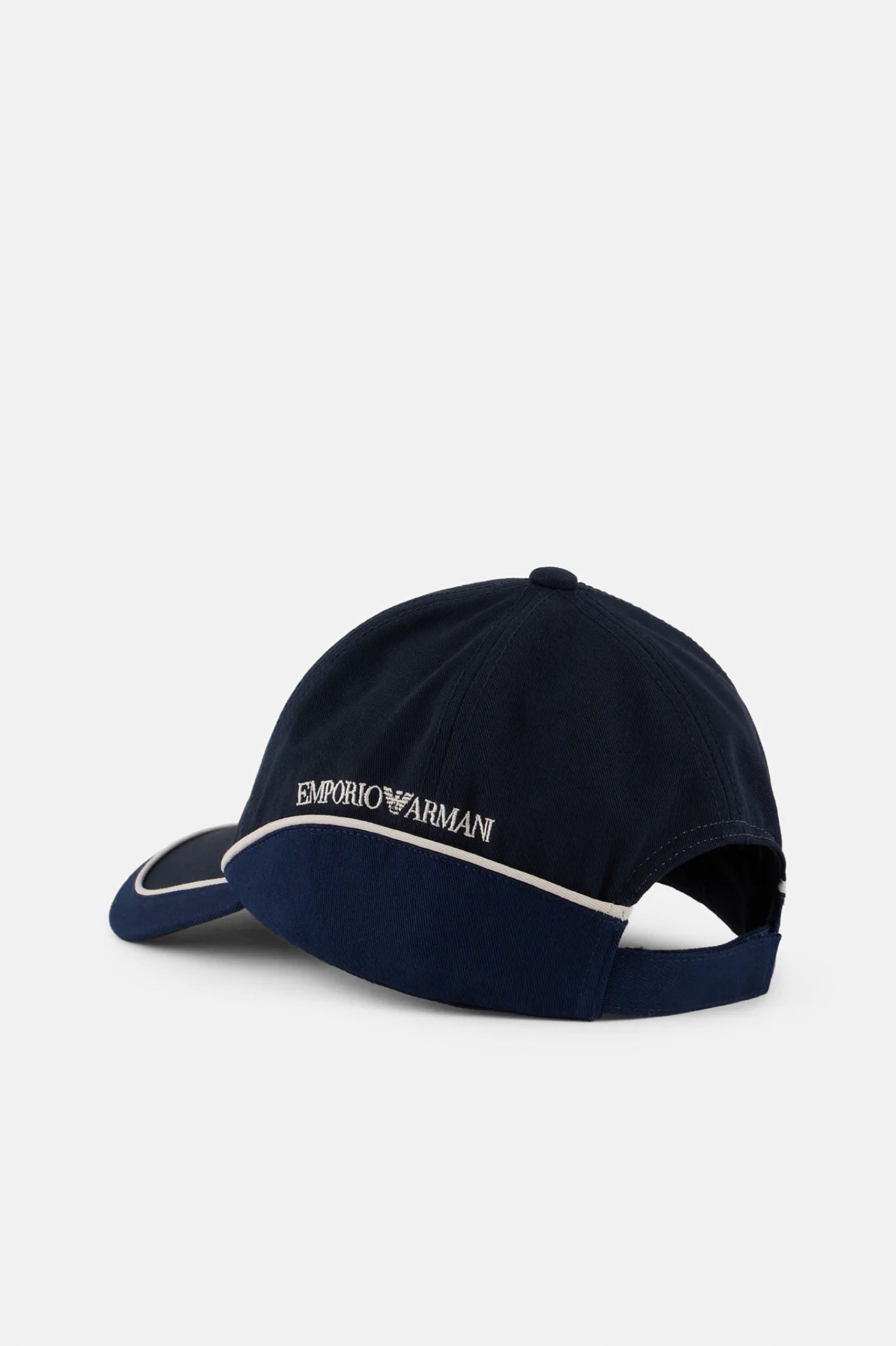 Темно-синя кепка Emporio Armani
